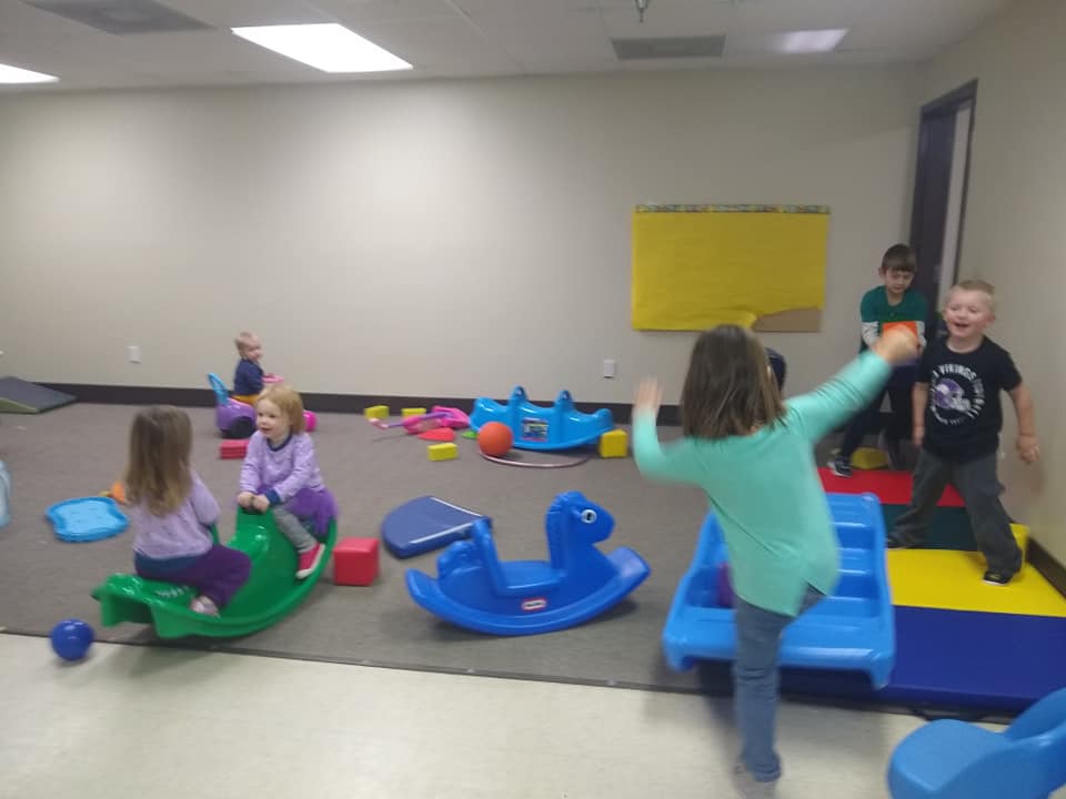 A Large Muscle Room For Active Play Every Day
